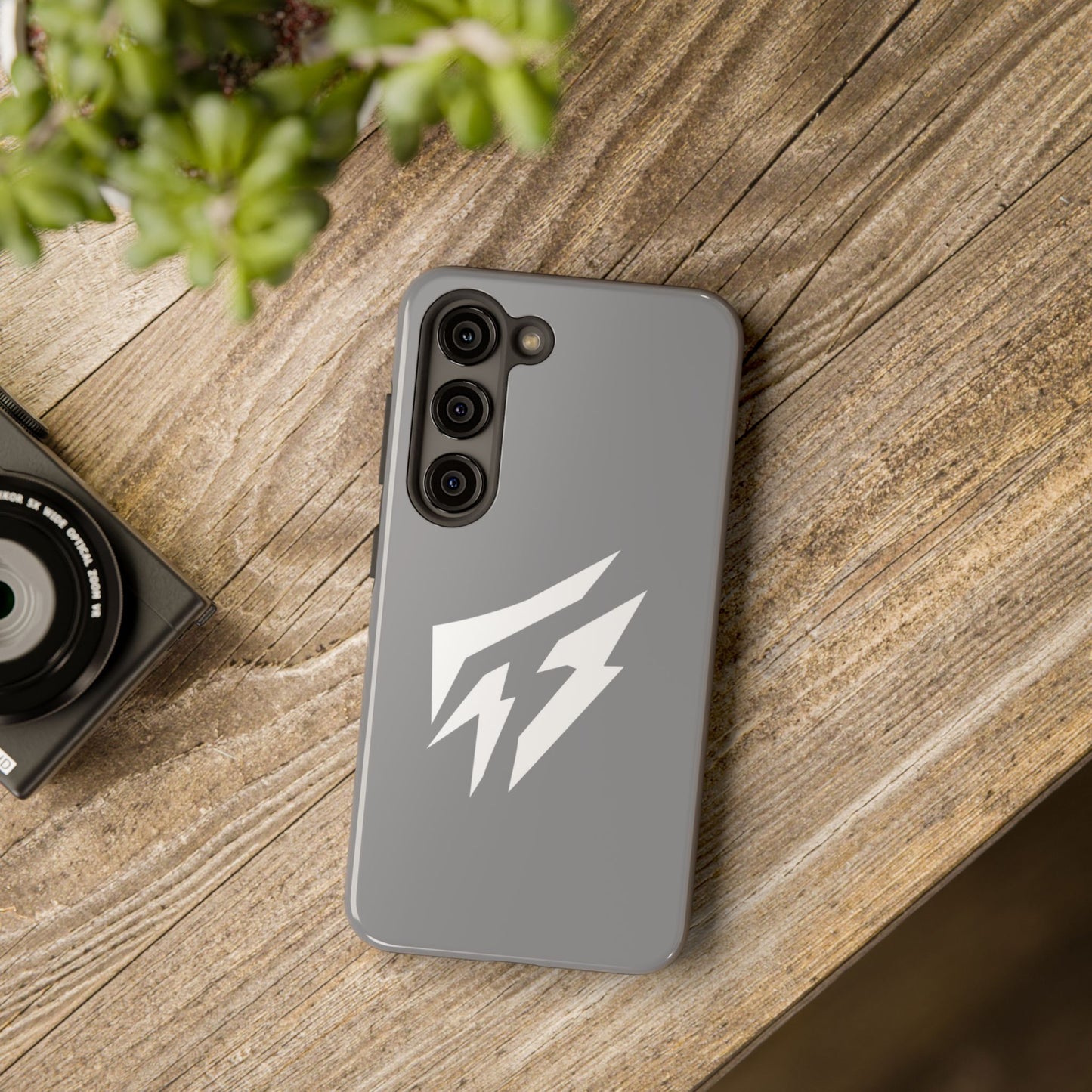 Flashlander Thunders Tough Phone Cases for all Iphone and Samsung Galaxy Grey