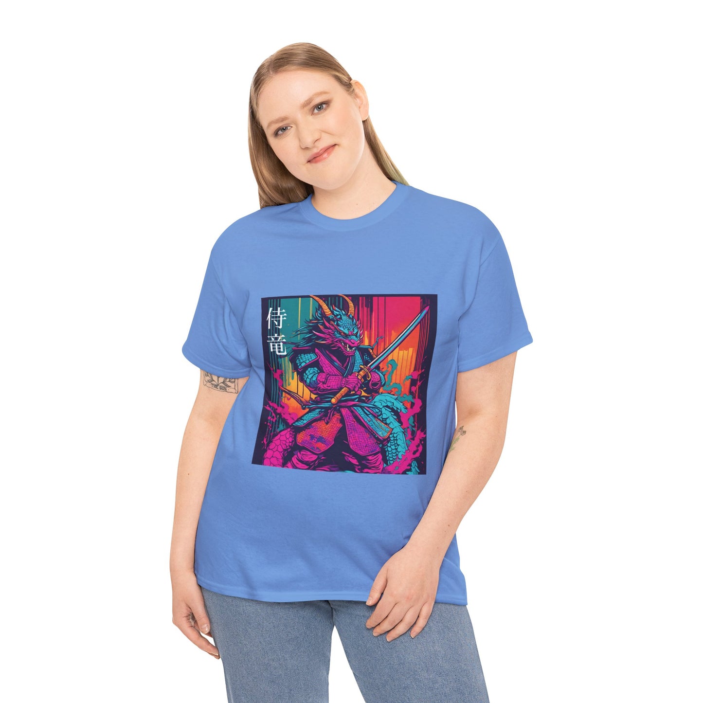 Dragon Samurai Pop Art - Flashlander Gym Shirt