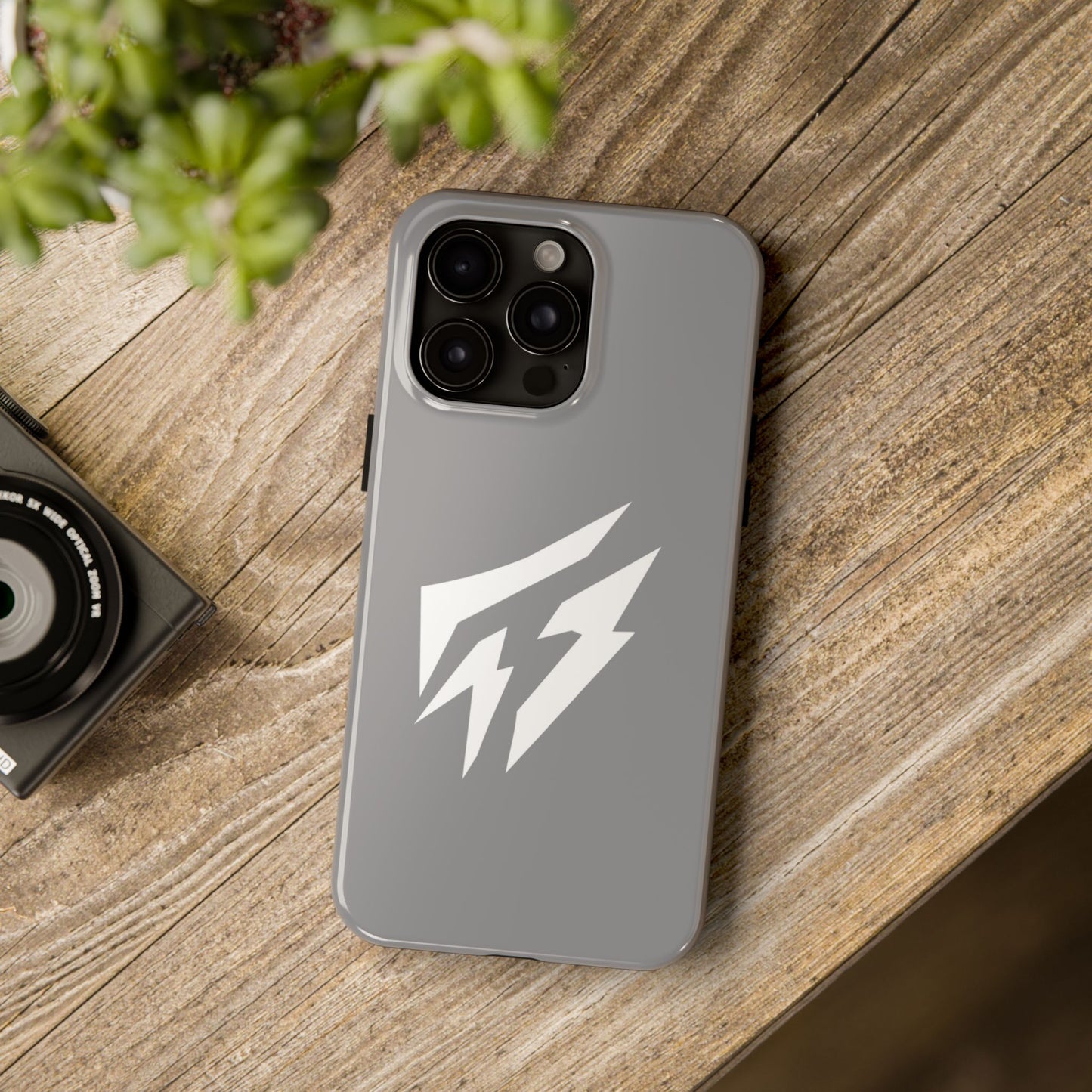 Flashlander Thunders Tough Phone Cases for all Iphone and Samsung Galaxy Grey