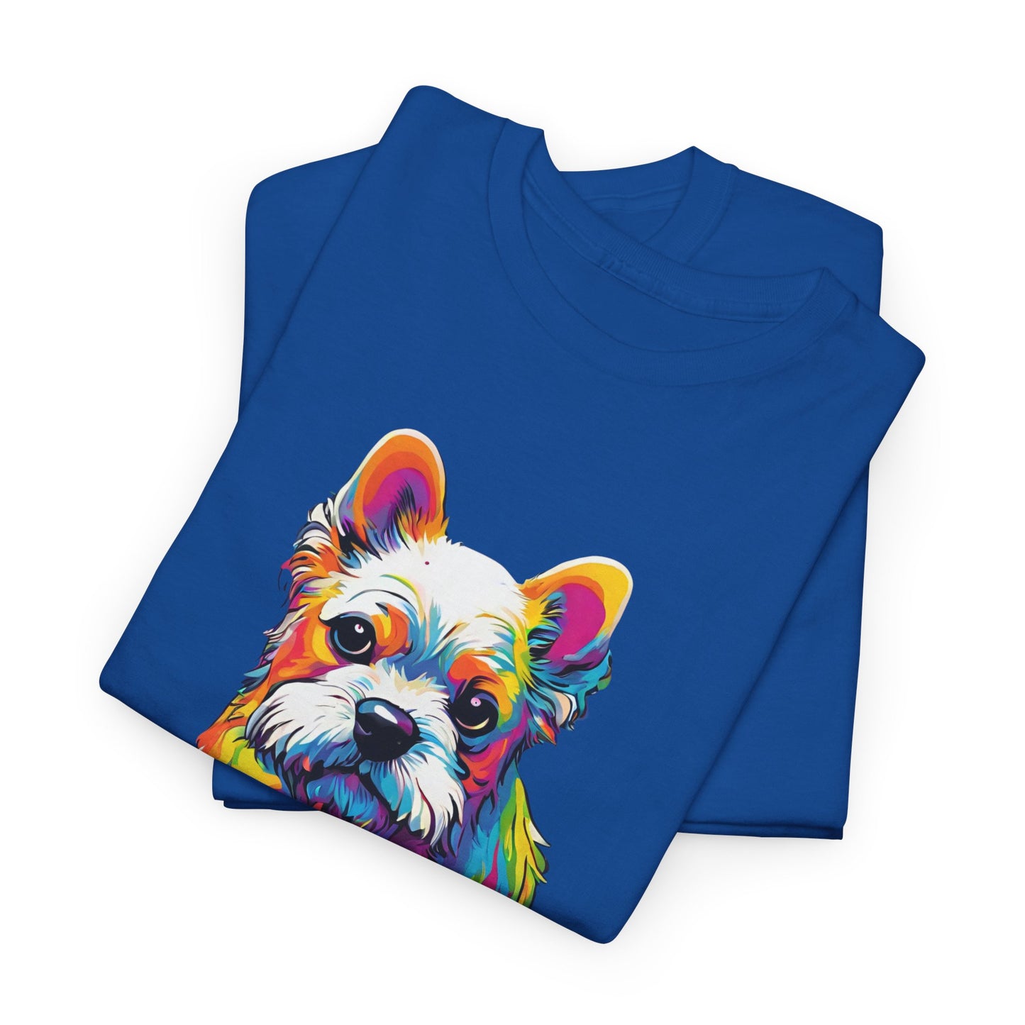 Pop Art Skateboarding Dog Flashlander Gym Shirt