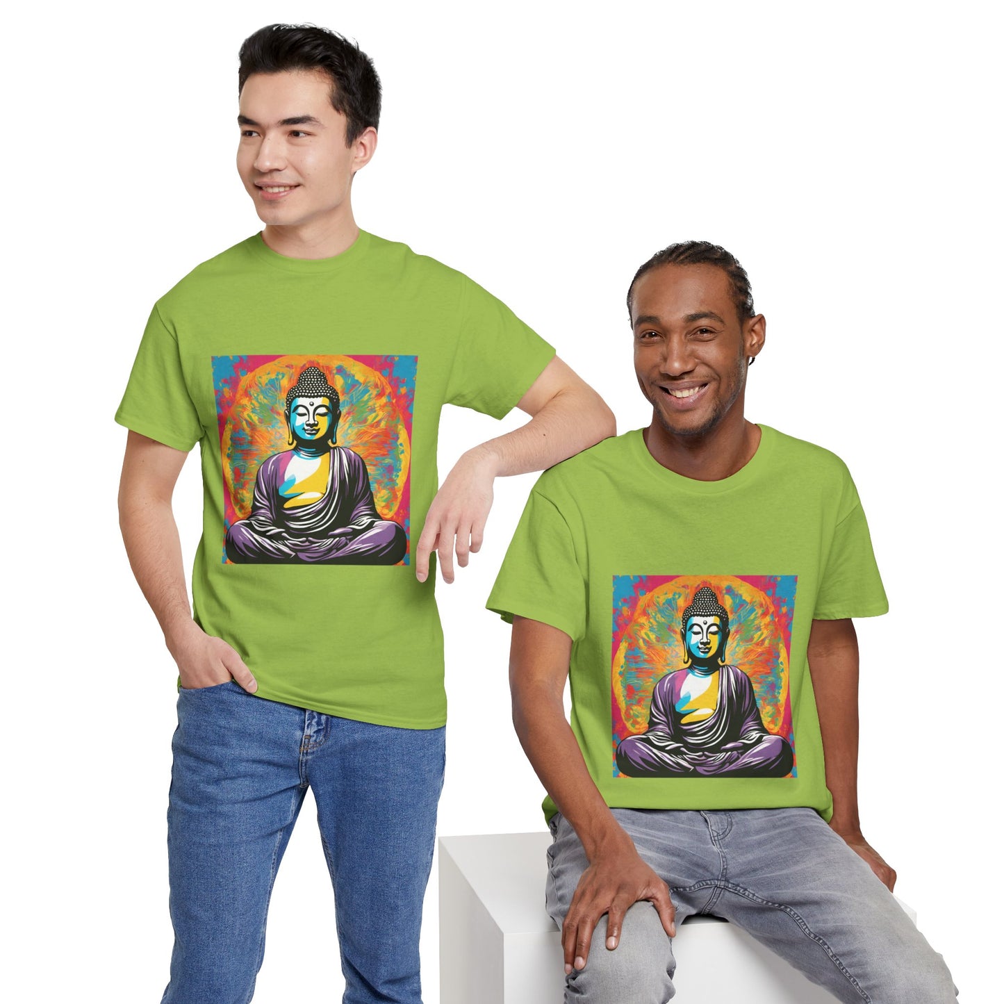 Buddha Statue - Flashlander Gym Shirt