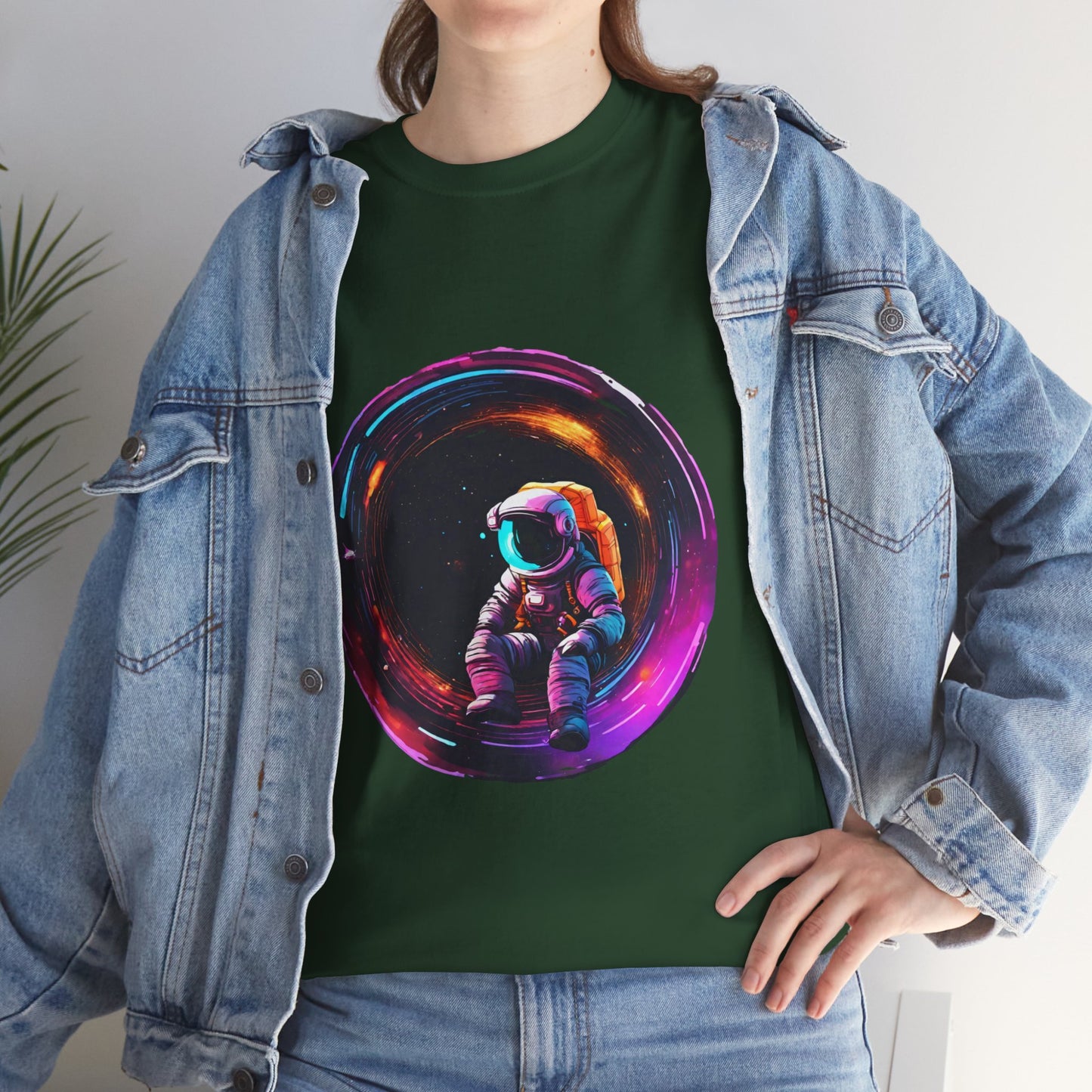 Astronaut's Black Hole Flashlander Gym Shirt