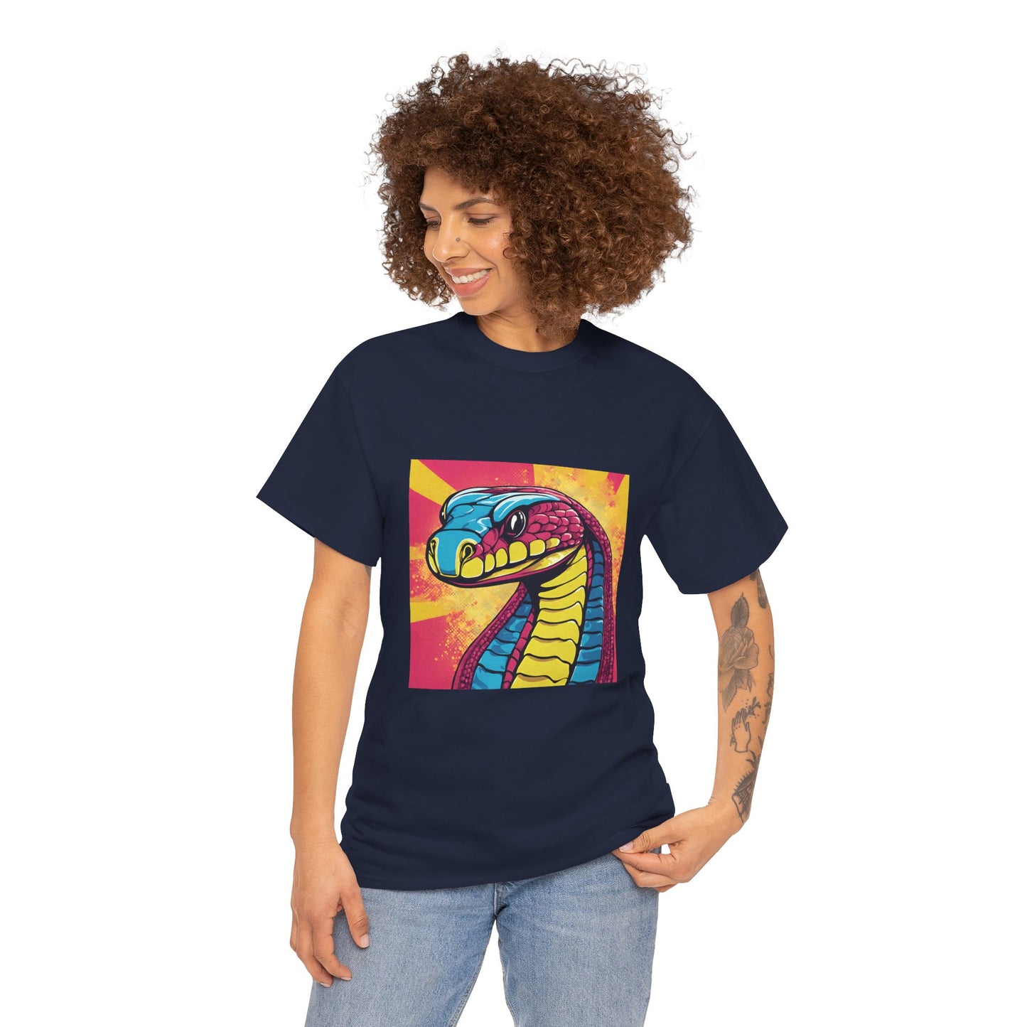 Cobra Snake Pop Art - Flashlander Gym Shirt