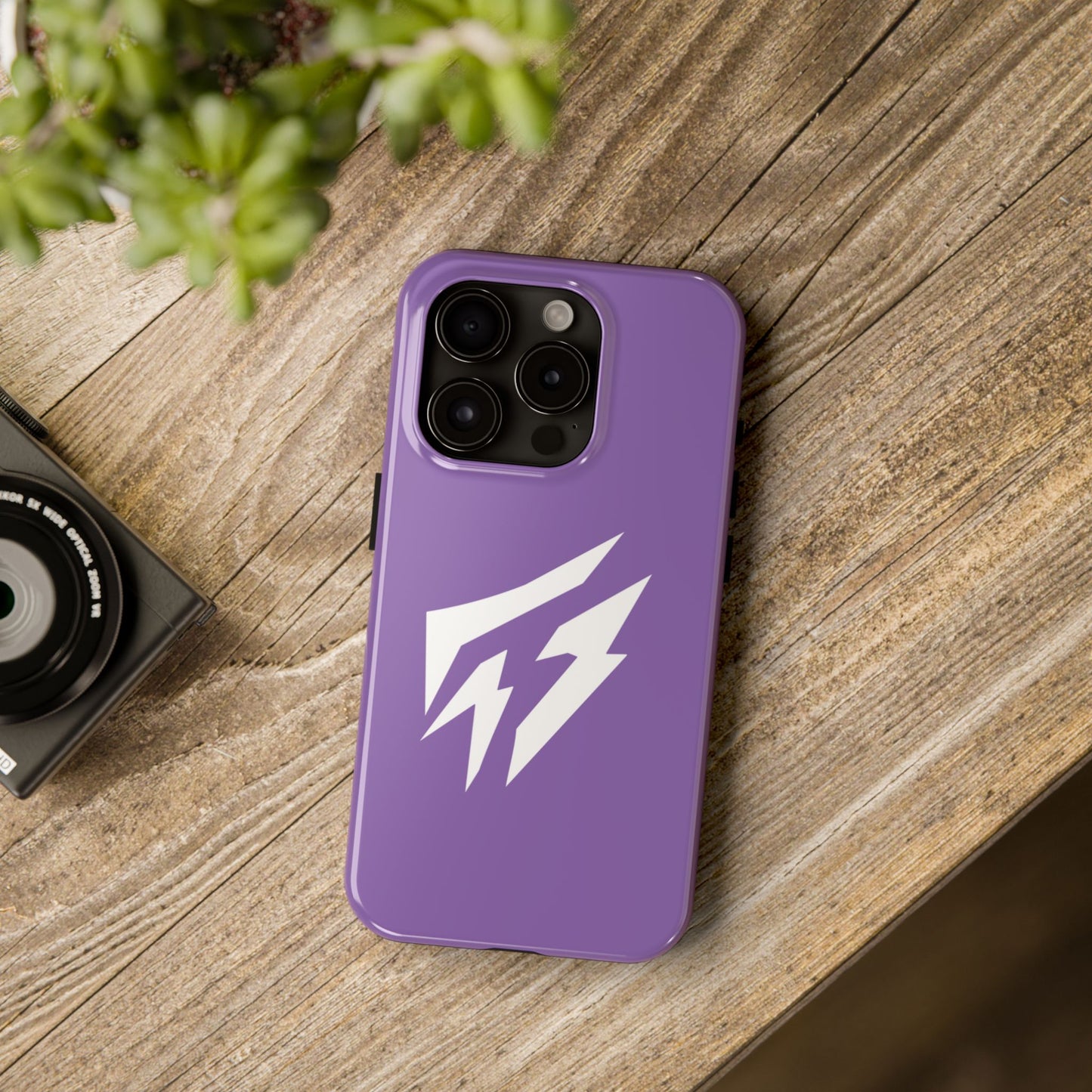 Flashlander Thunders Tough Phone Cases for all Iphone and Samsung Galaxy Light Purple