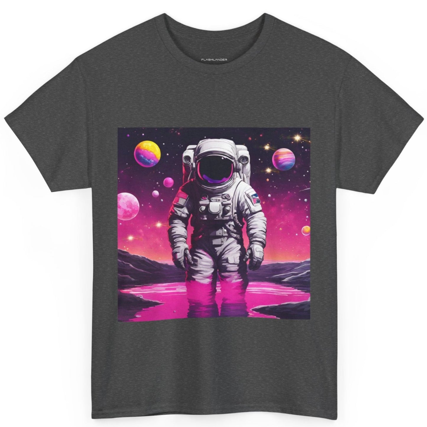 Astronaut Exploring New Worlds Flashlander Gym Shirt