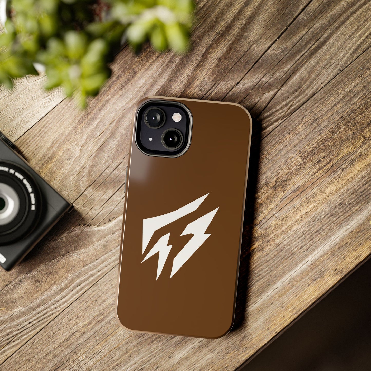 Flashlander Thunders Tough Phone Cases for all Iphone and Samsung Galaxy Brown