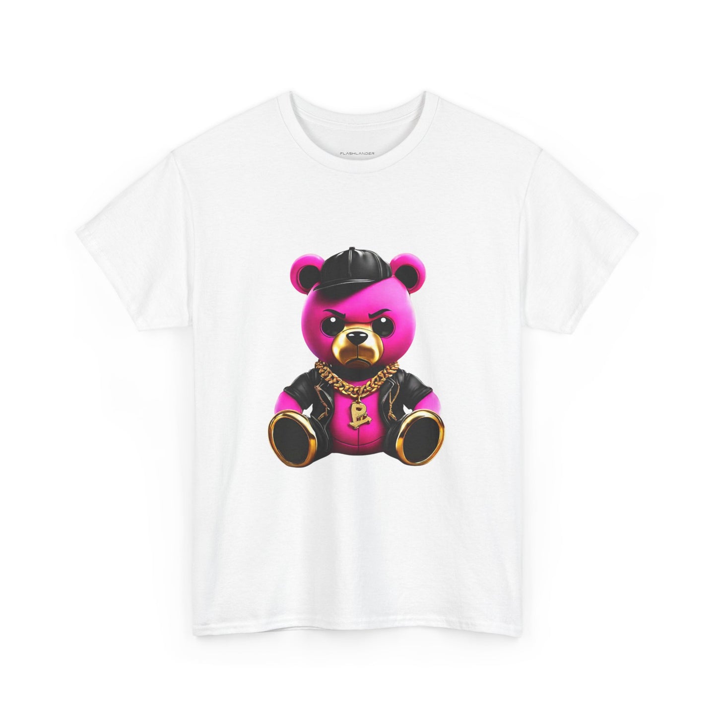 Teddy Bear Hip-Hop Fury Graphic Tee Flashlander