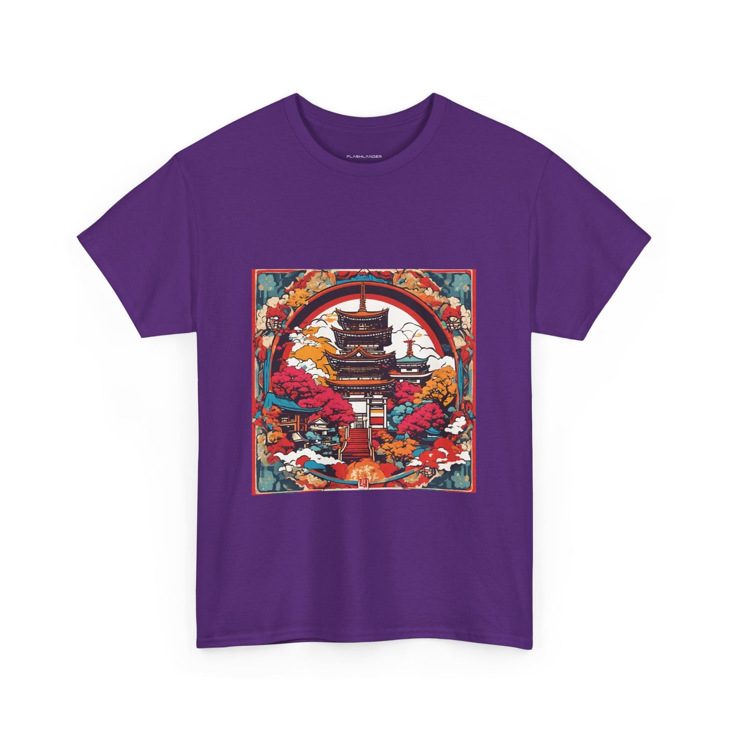 Kyoto Japanese Temple - Flashlander Gym Shirt