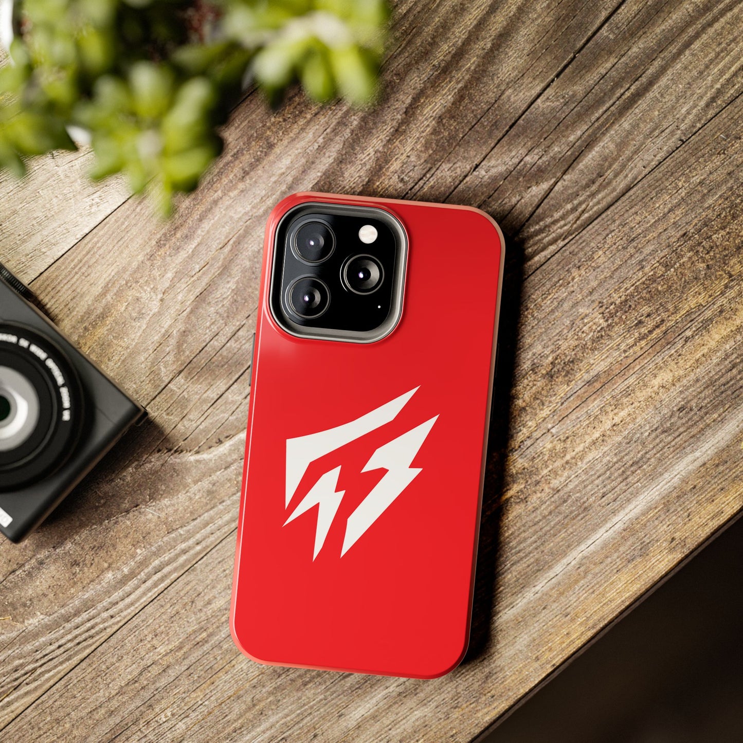 Flashlander Thunders Tough Phone Cases for all Iphone and Samsung Galaxy Red