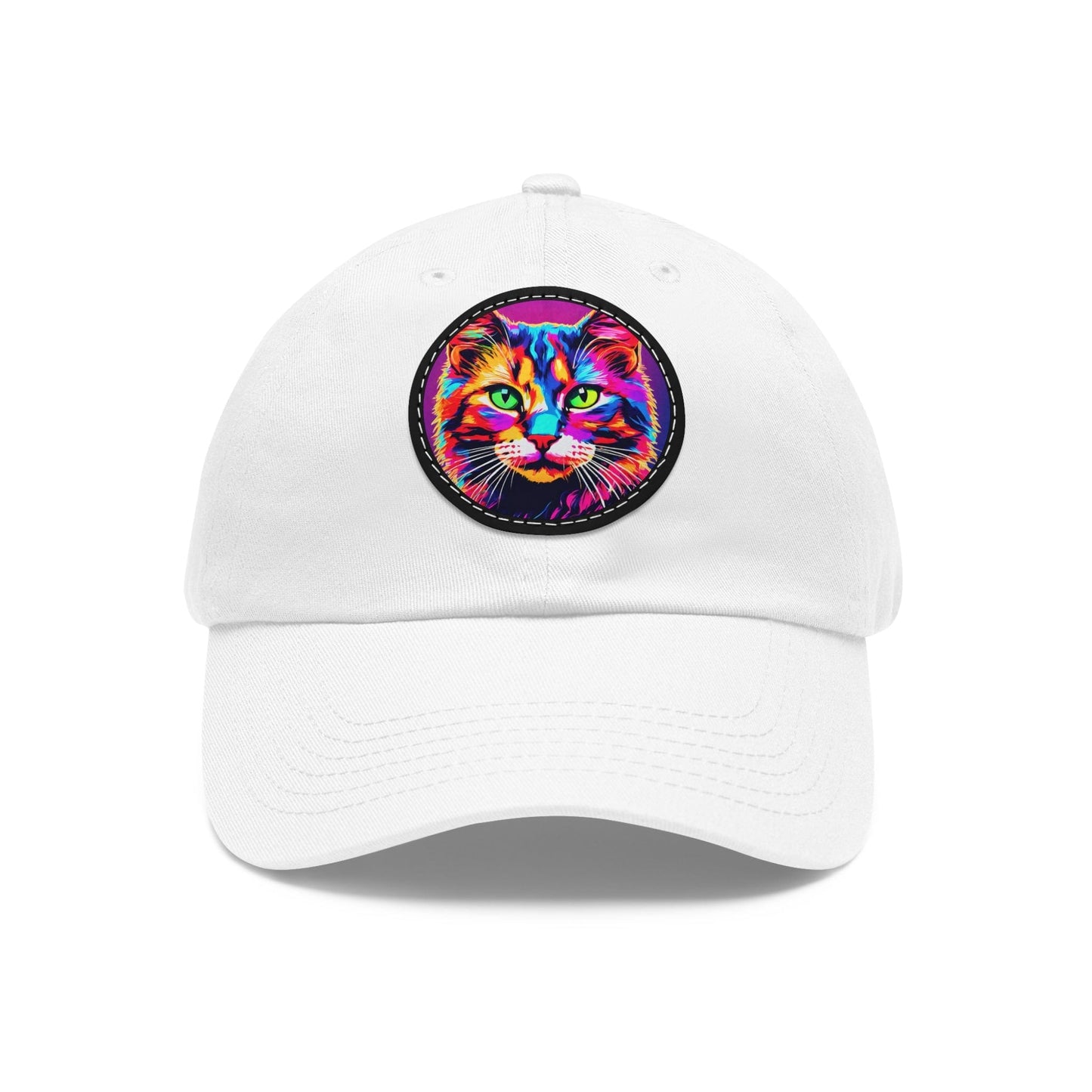 Cat Hat Cat Cap Cat Art Pop Hat Dad Hat with Patch Baseball Cap Cat Custom Hat Cat Custom Cap Kitten Hat Kitten Cap Kitty Hat Kitty Cap