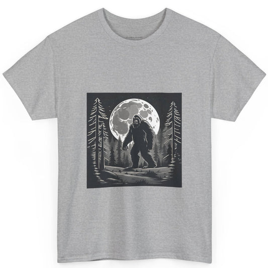 Funny Bigfoot Sasquatch in the Forest - Flashlander Gym Shirt Flashlander