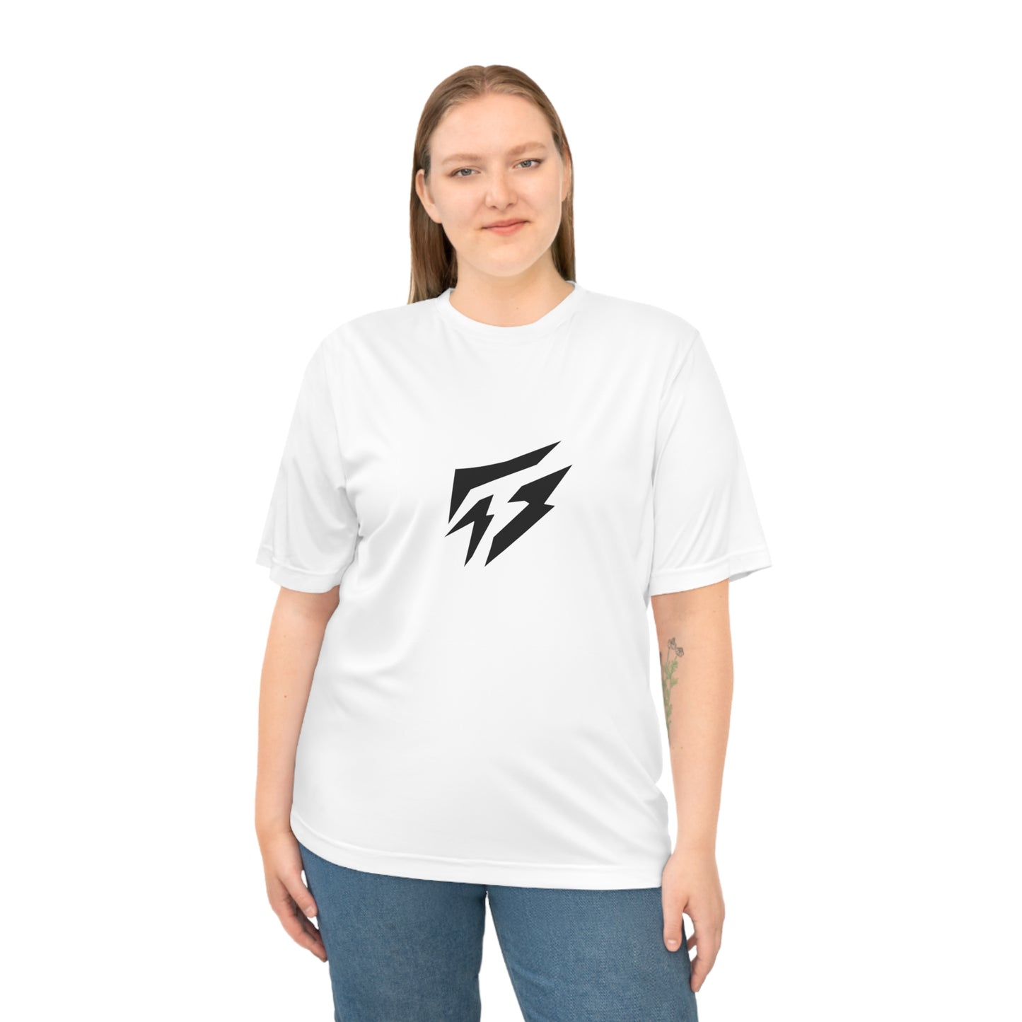 Flashlander Performance Electric Moisture-Wicking Unisex T-shirt UV 40+ Protection