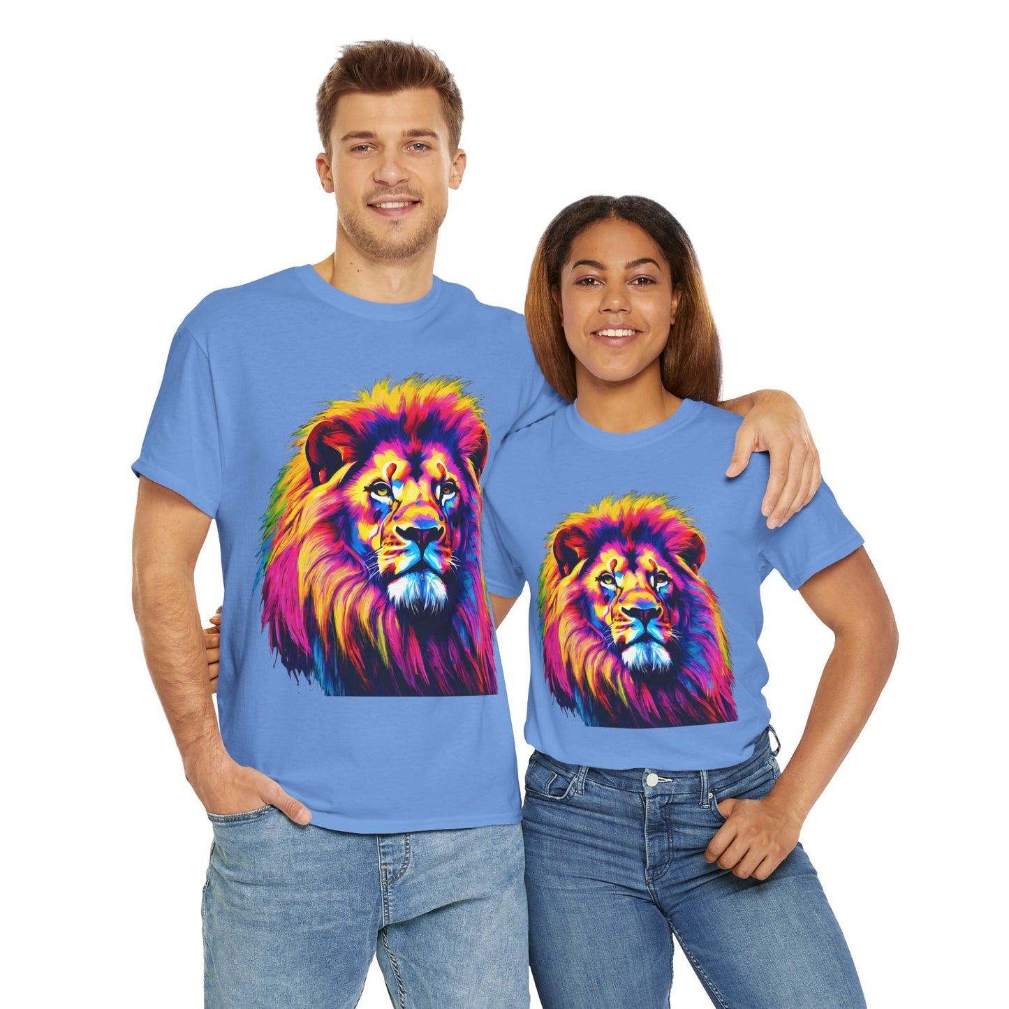 Lion Art Pop T-Shirt Flashlander