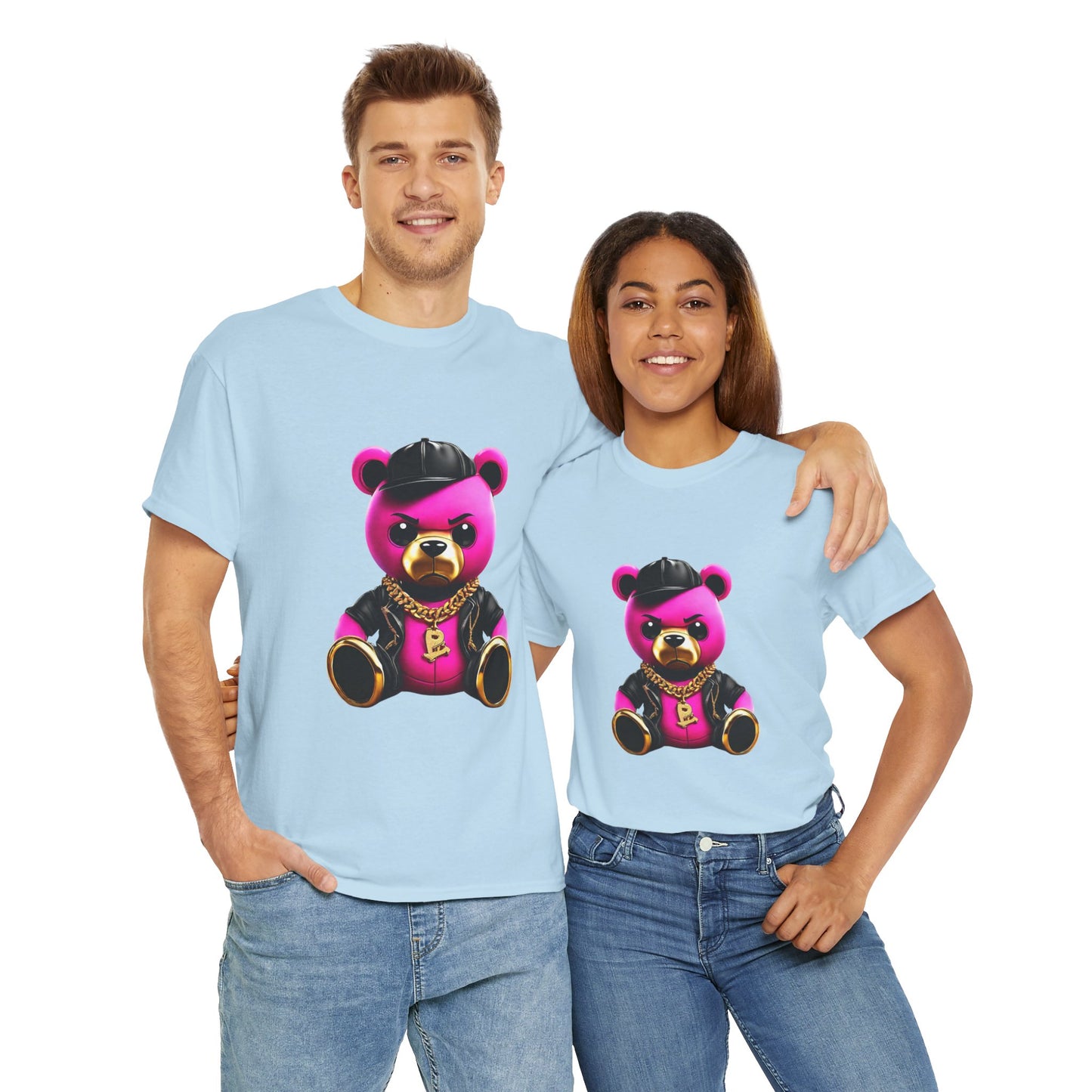 Teddy Bear Hip-Hop Fury Graphic Tee Flashlander