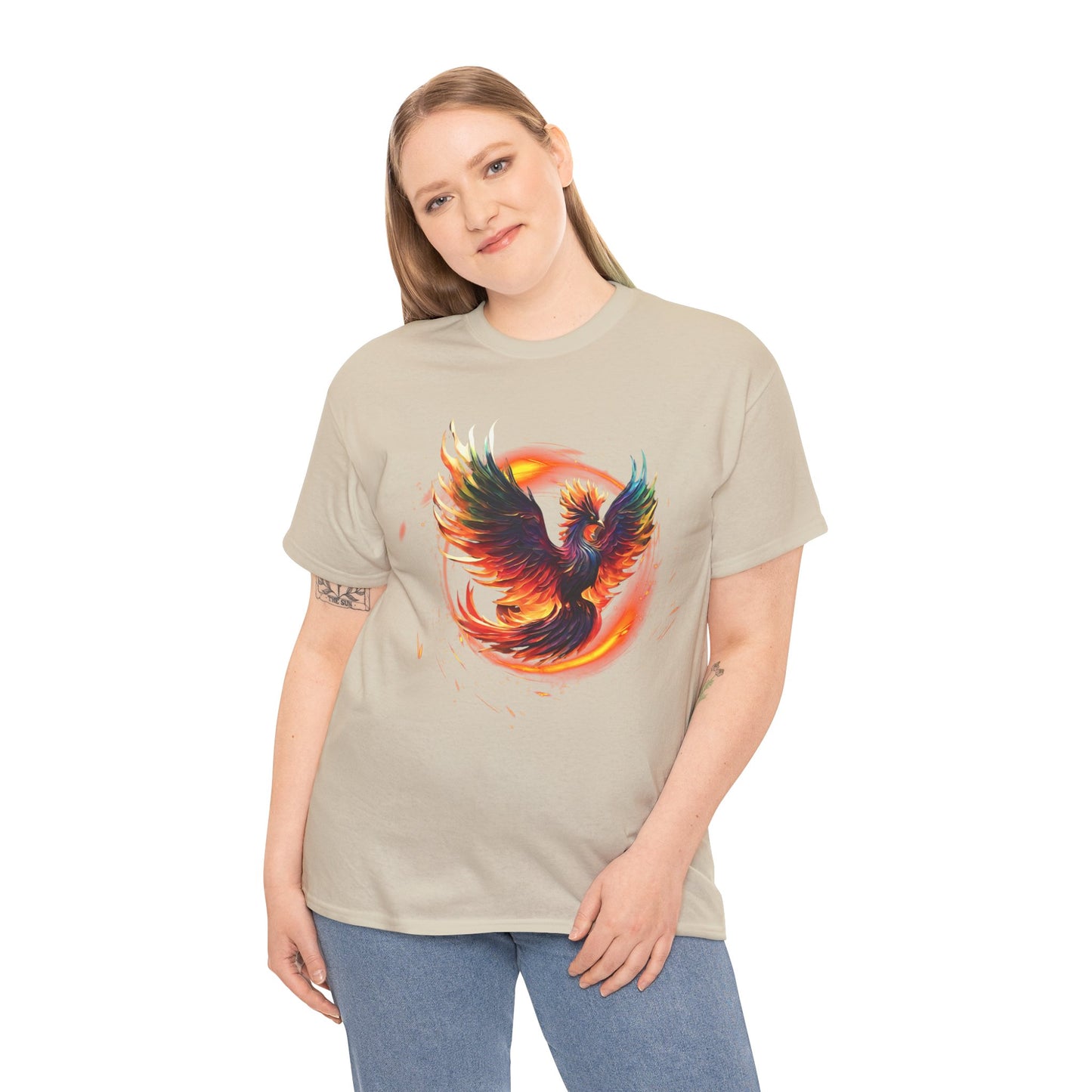 Phoenix Rising from Ashes Flashlander Gym Shirt