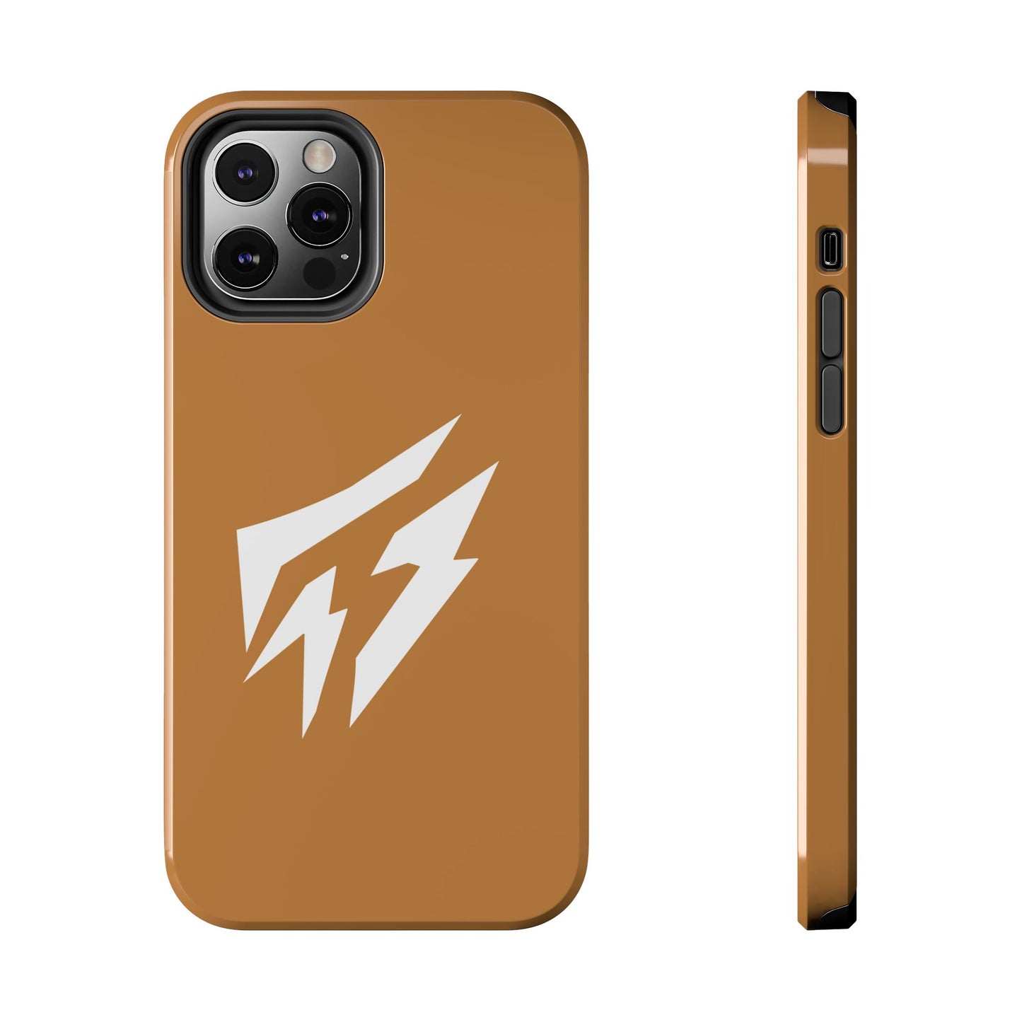 Flashlander Thunders Tough Phone Cases for all Iphone and Samsung Galaxy Light Brown