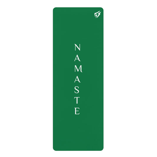 Copy of Flashlander Namaste Rubber Yoga Mat Green Forest