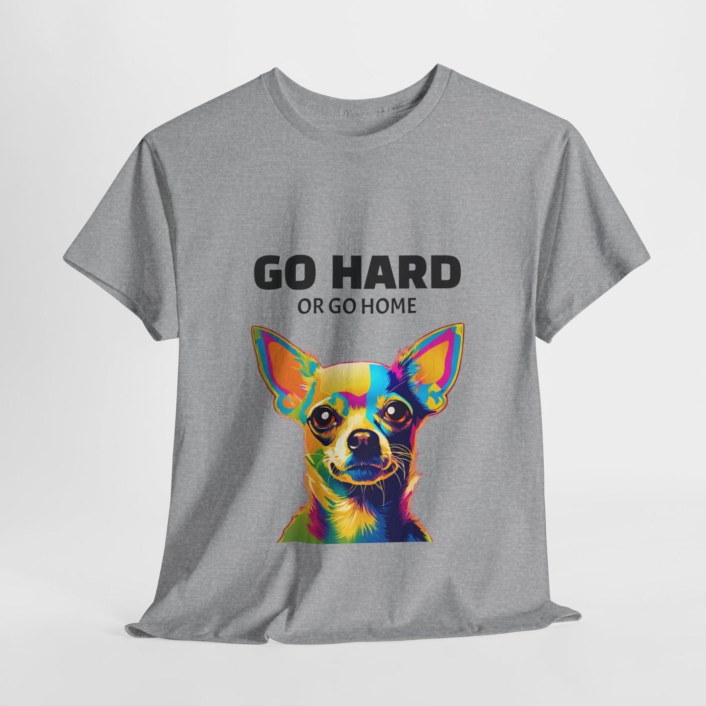 Chihuahua Dog Pop Art - Go Hard or Go Home Flashlander Gym Shirt