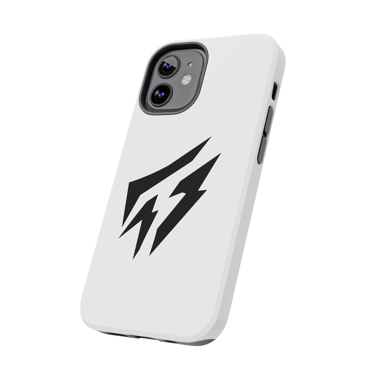 Flashlander Thunders Tough Phone Cases for all Iphone and Samsung Galaxy White