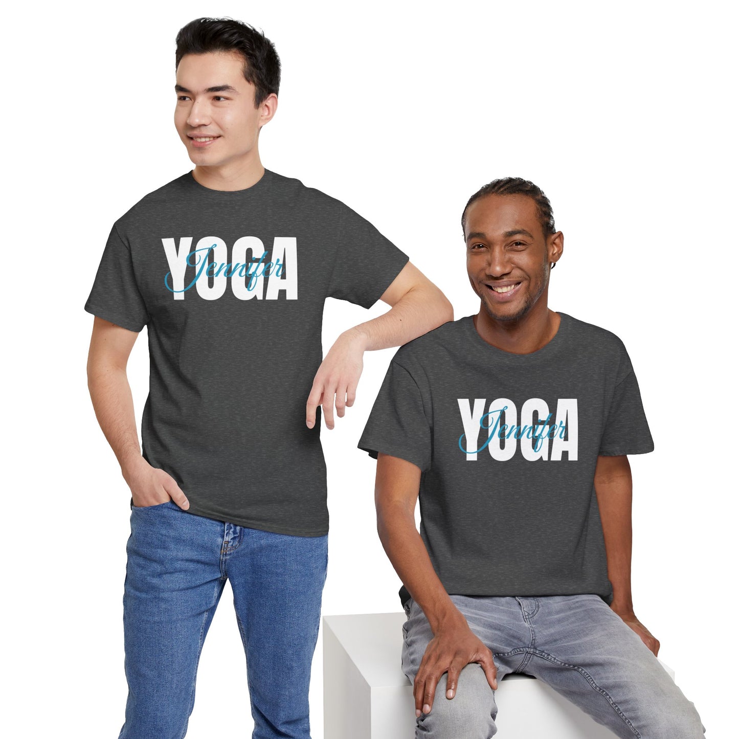 Personalized Yoga Shirt with Custom Name - Flashlander Gym Tee