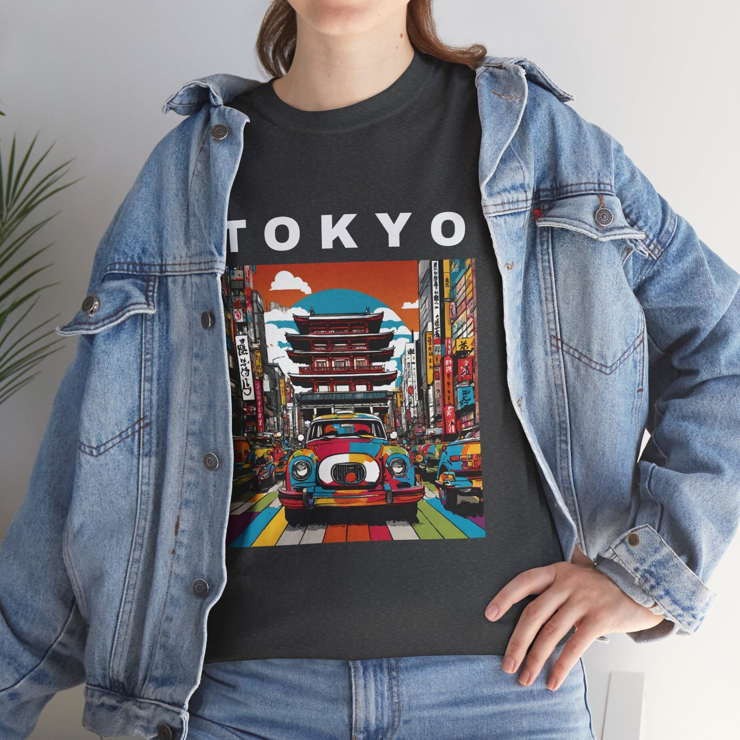 Tokyo Vintage Street Art Pop - Flashlander Gym Shirt