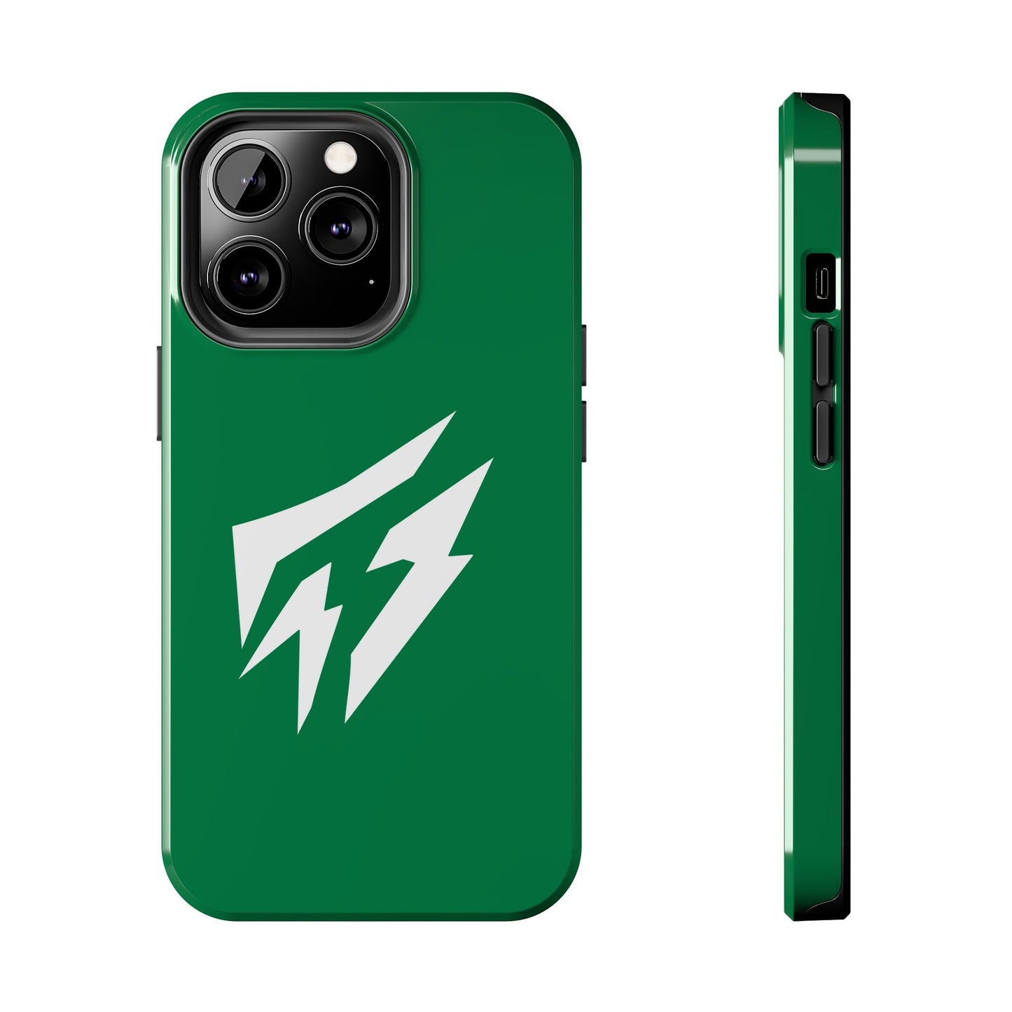 Flashlander Thunders Tough Phone Cases for all Iphone and Samsung Galaxy Dark Green