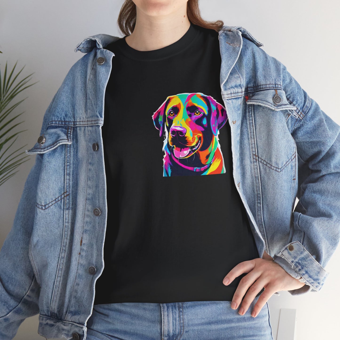 Pop Art Lab Dog in the Heart Flashlander Gym Shirt