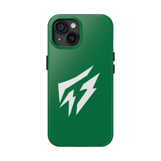 Flashlander Thunders Tough Phone Cases for all Iphone and Samsung Galaxy Dark Green