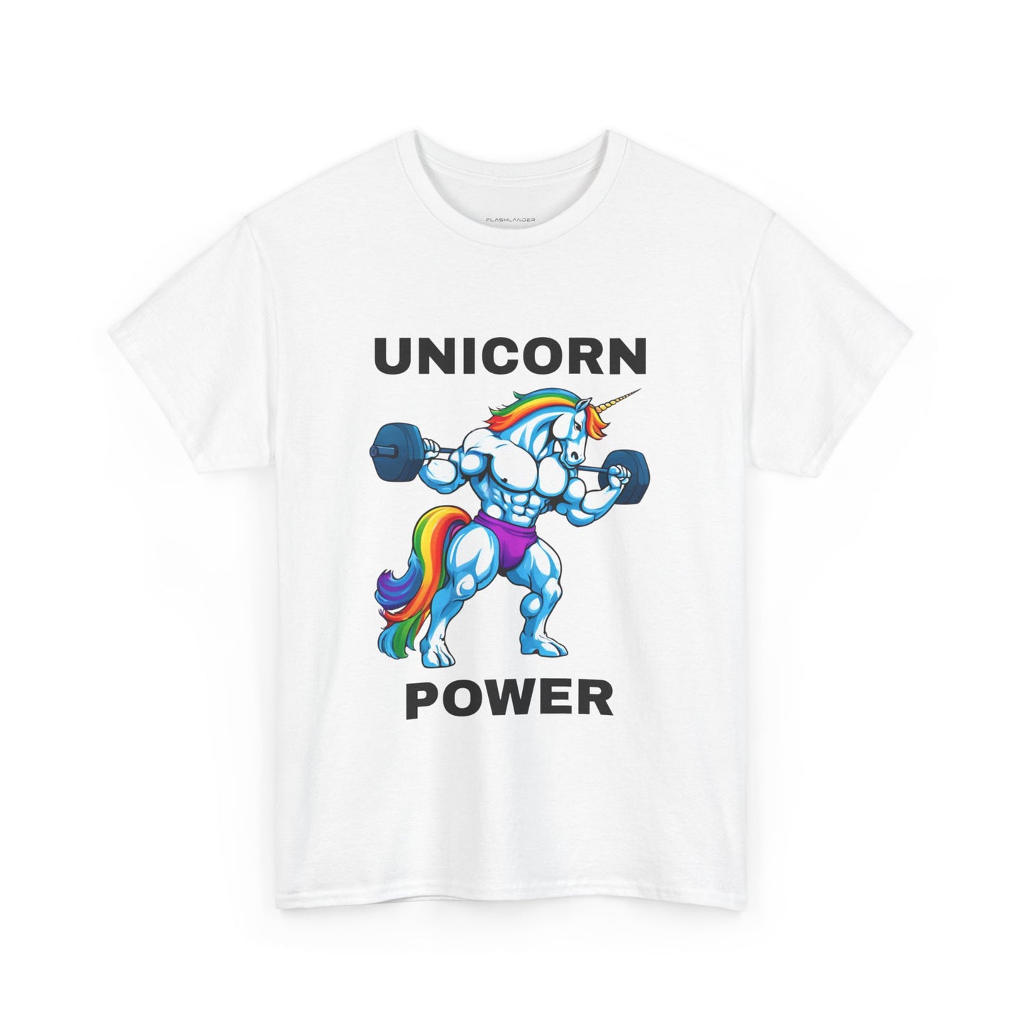 Muscle Unicorn Power  - Flashlander Gym Shirt