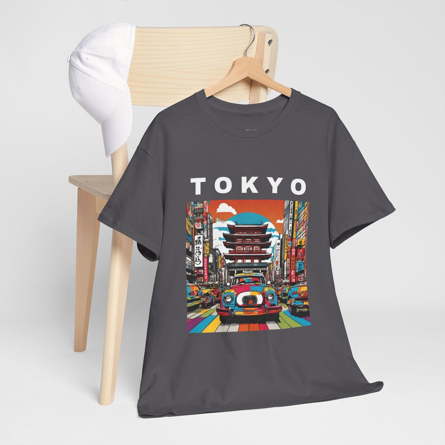 Tokyo Vintage Street Art Pop - Flashlander Gym Shirt