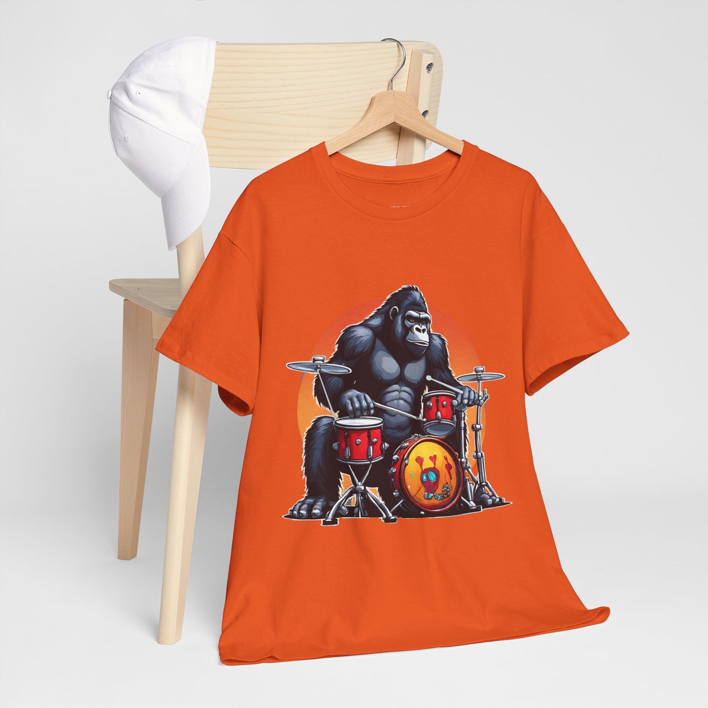 Groove Gorilla Drummer Flashlander Gym Shirt