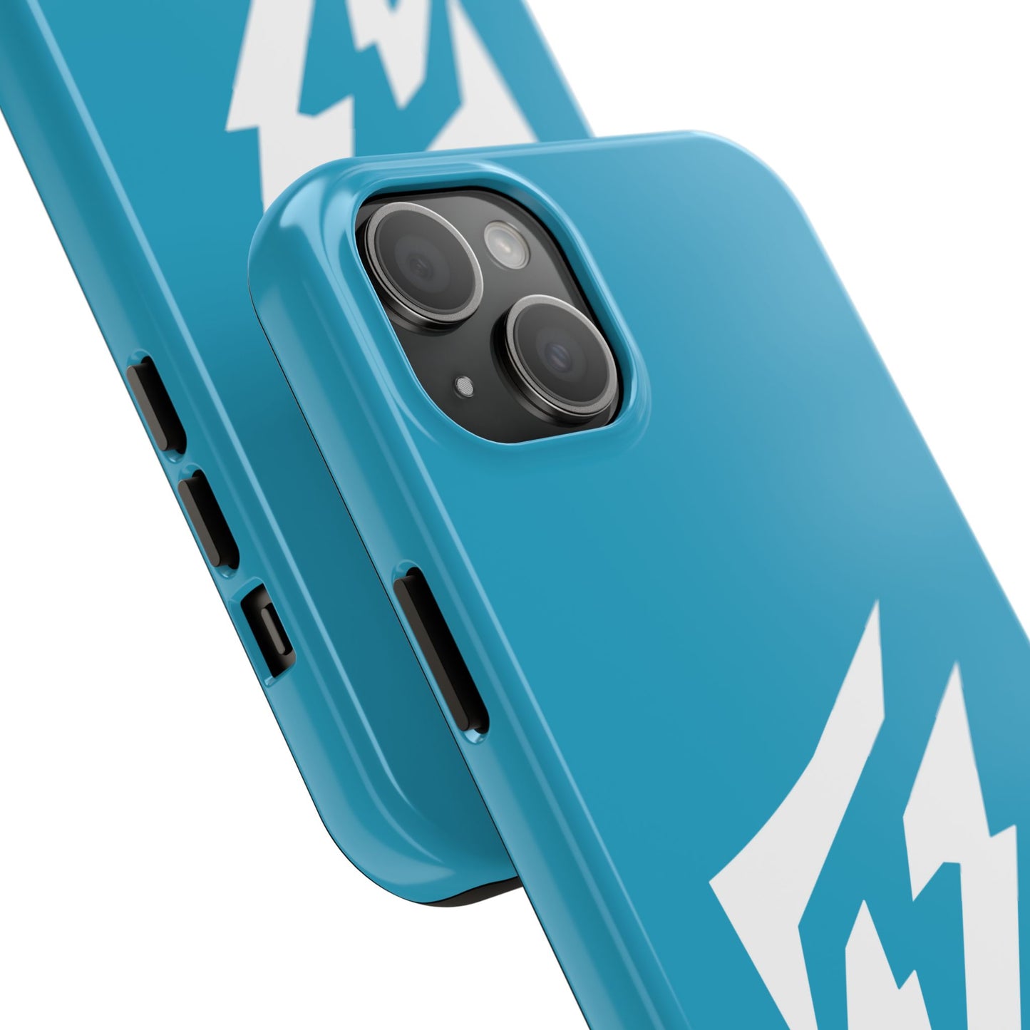 Flashlander Thunders Tough Phone Cases for all Iphone and Samsung Galaxy Blue Aqua Turquoise