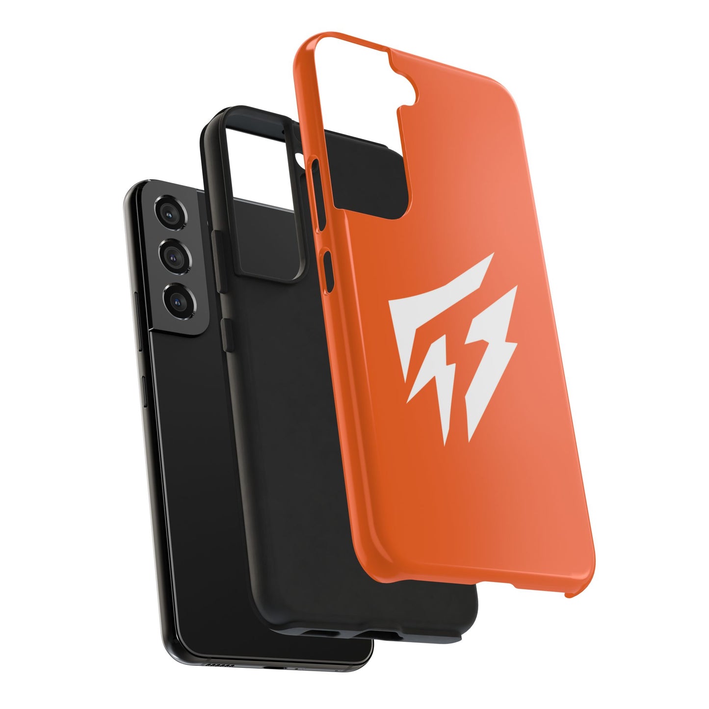 Flashlander Thunders Tough Phone Cases for all Iphone and Samsung Galaxy Orange