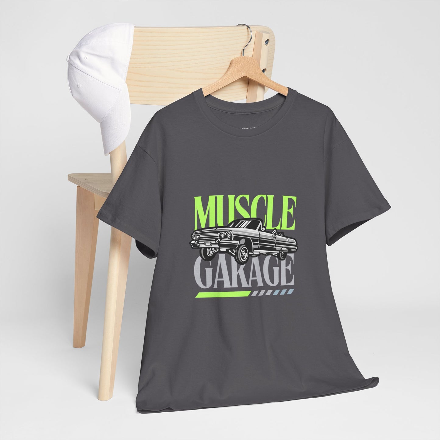 Vintage Car Muscle Garage - Flashlander Gym Shirt