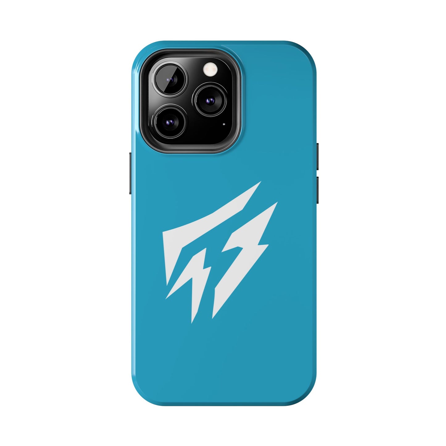 Flashlander Thunders Tough Phone Cases for all Iphone and Samsung Galaxy Blue Aqua Turquoise