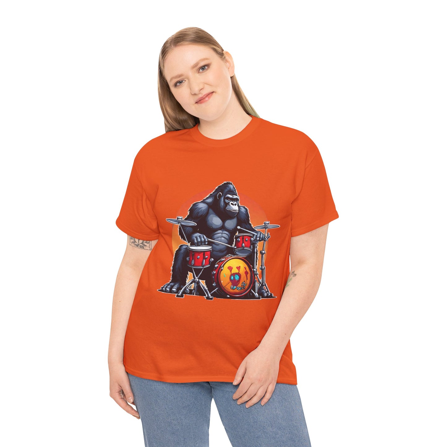 Groove Gorilla Drummer Flashlander Gym Shirt