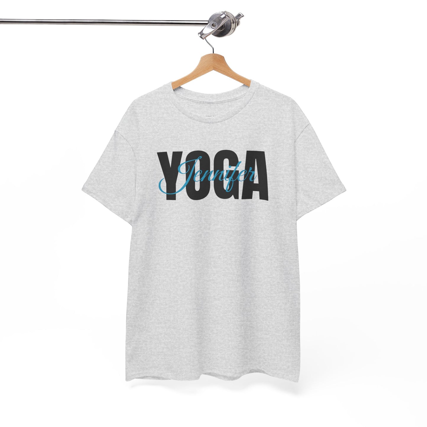 Personalized Yoga Shirt with Custom Name - Flashlander Gym Tee