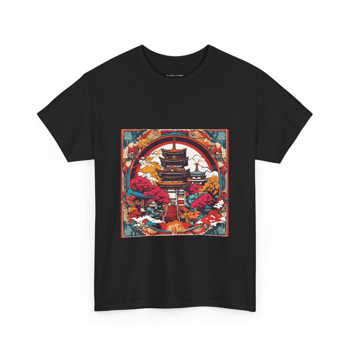 Kyoto Japanese Temple - Flashlander Gym Shirt