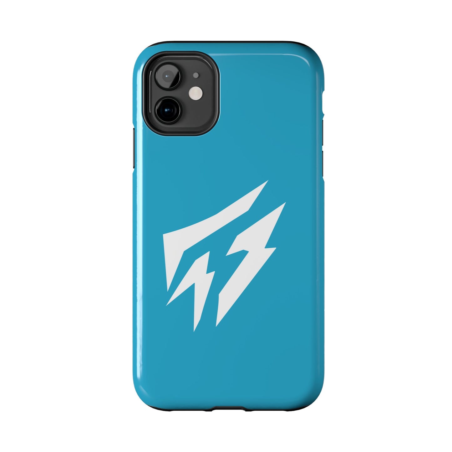 Flashlander Thunders Tough Phone Cases for all Iphone and Samsung Galaxy Blue Aqua Turquoise