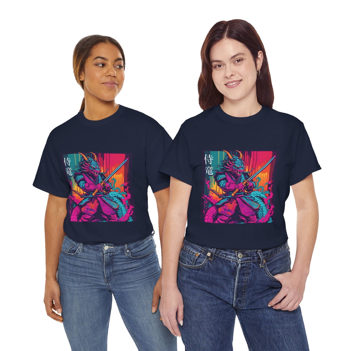 Dragon Samurai Pop Art - Flashlander Gym Shirt