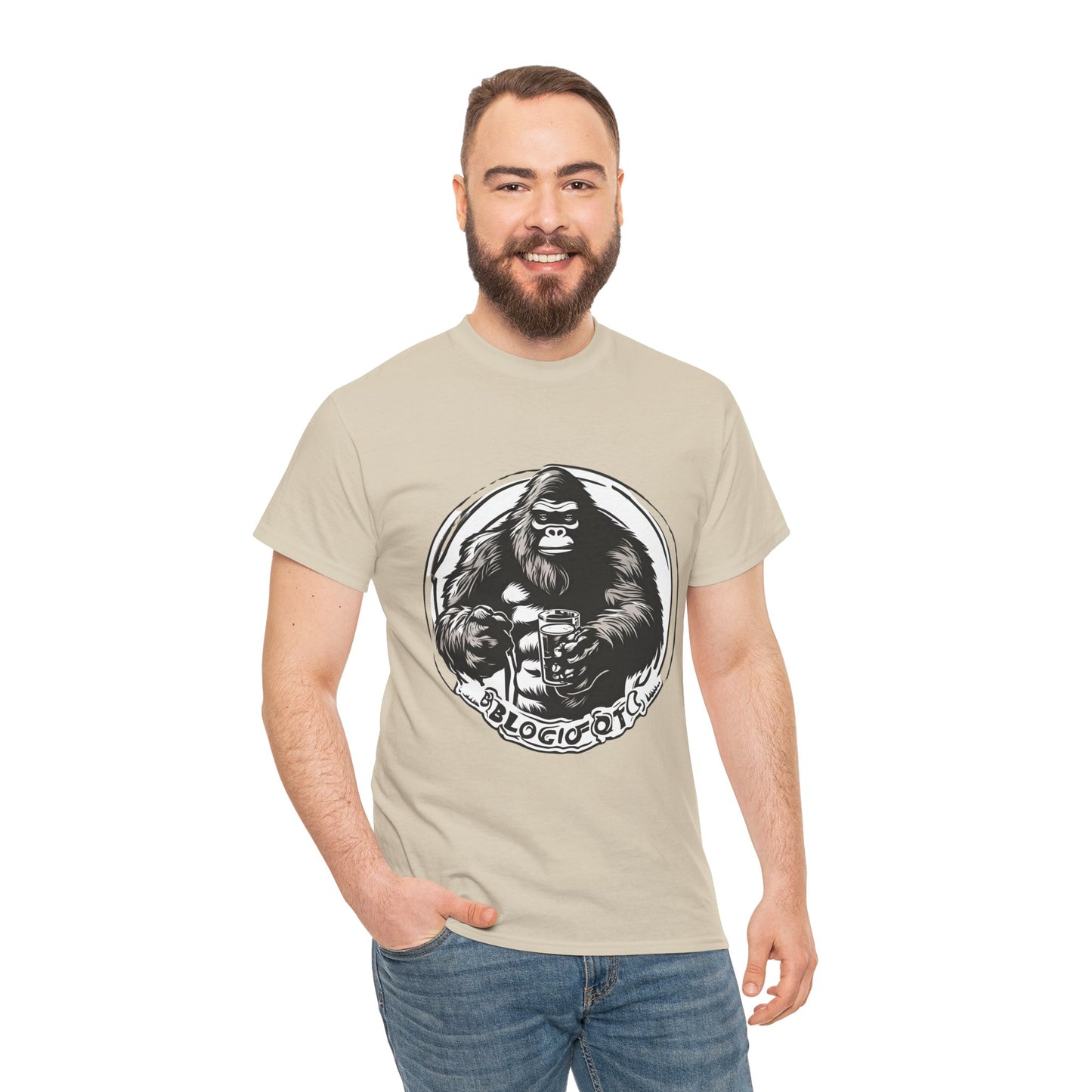 Bigfoot Cheers to Gains! - Sasquatch Flashlander Gym Shirt