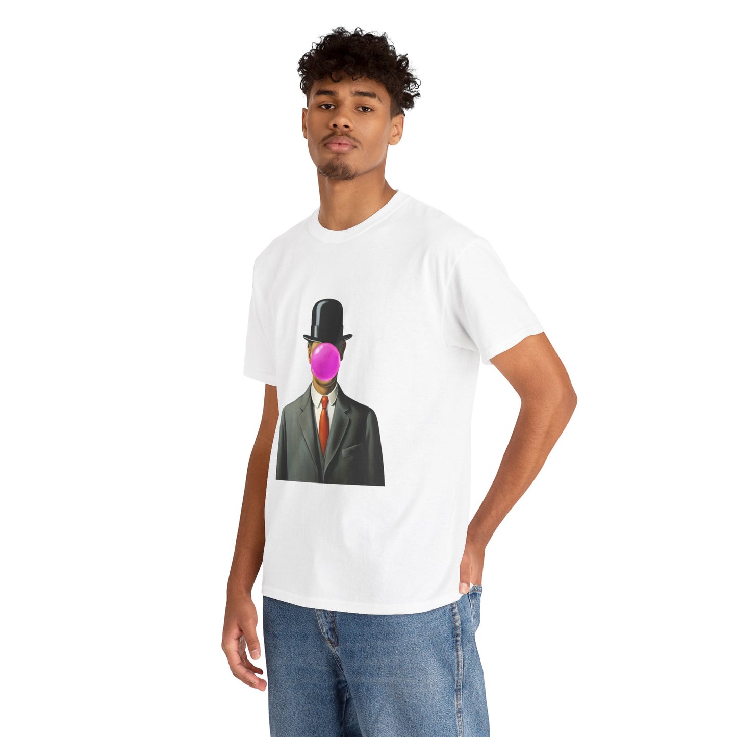 The Son Of Man with Pink Bubblegum - Flashlander Gym Shirt