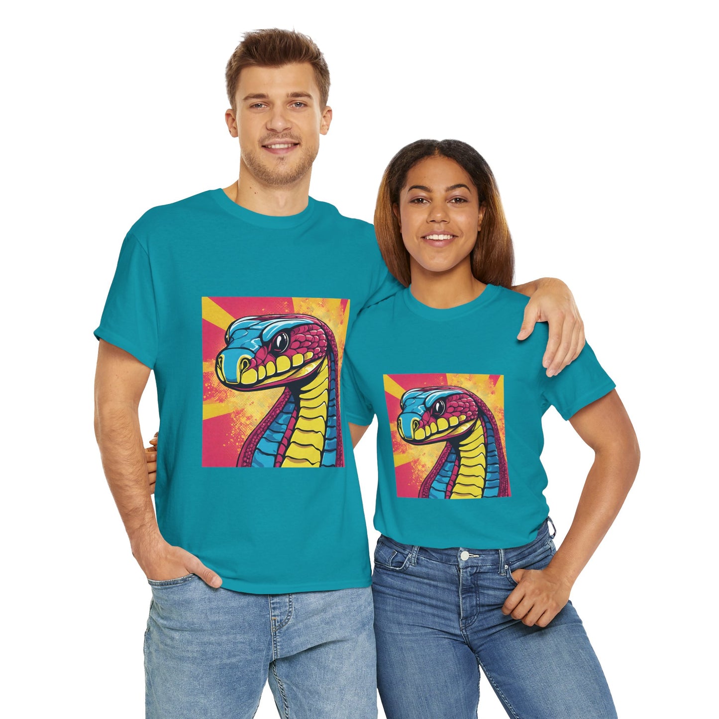 Cobra Snake Pop Art - Flashlander Gym Shirt