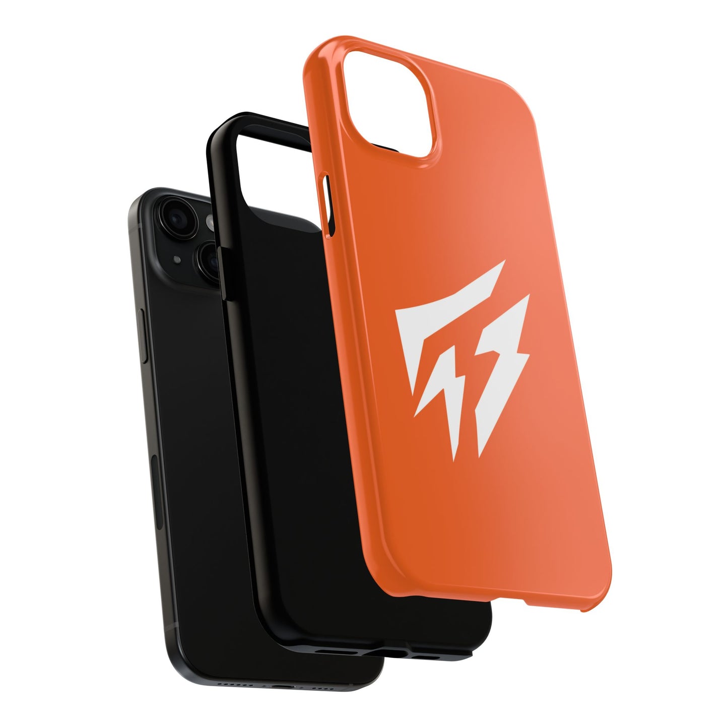 Flashlander Thunders Tough Phone Cases for all Iphone and Samsung Galaxy Orange