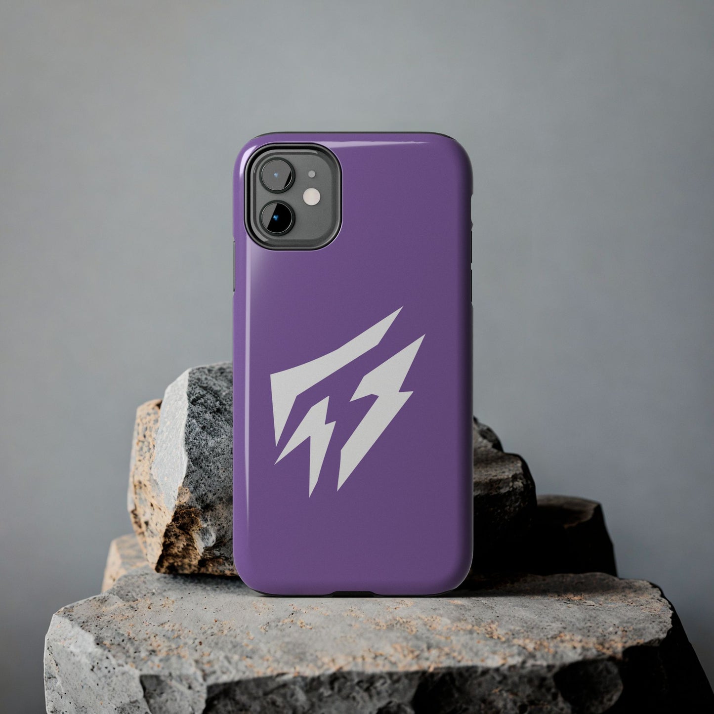 Flashlander Thunders Tough Phone Cases for all Iphone and Samsung Galaxy Light Purple