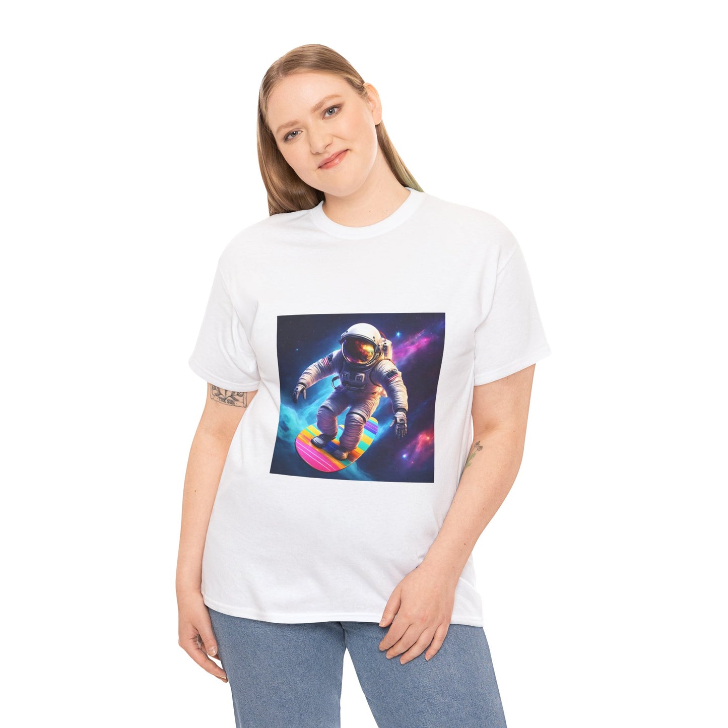 Astronaut Space Surfing - Flashlander Gym Shirt