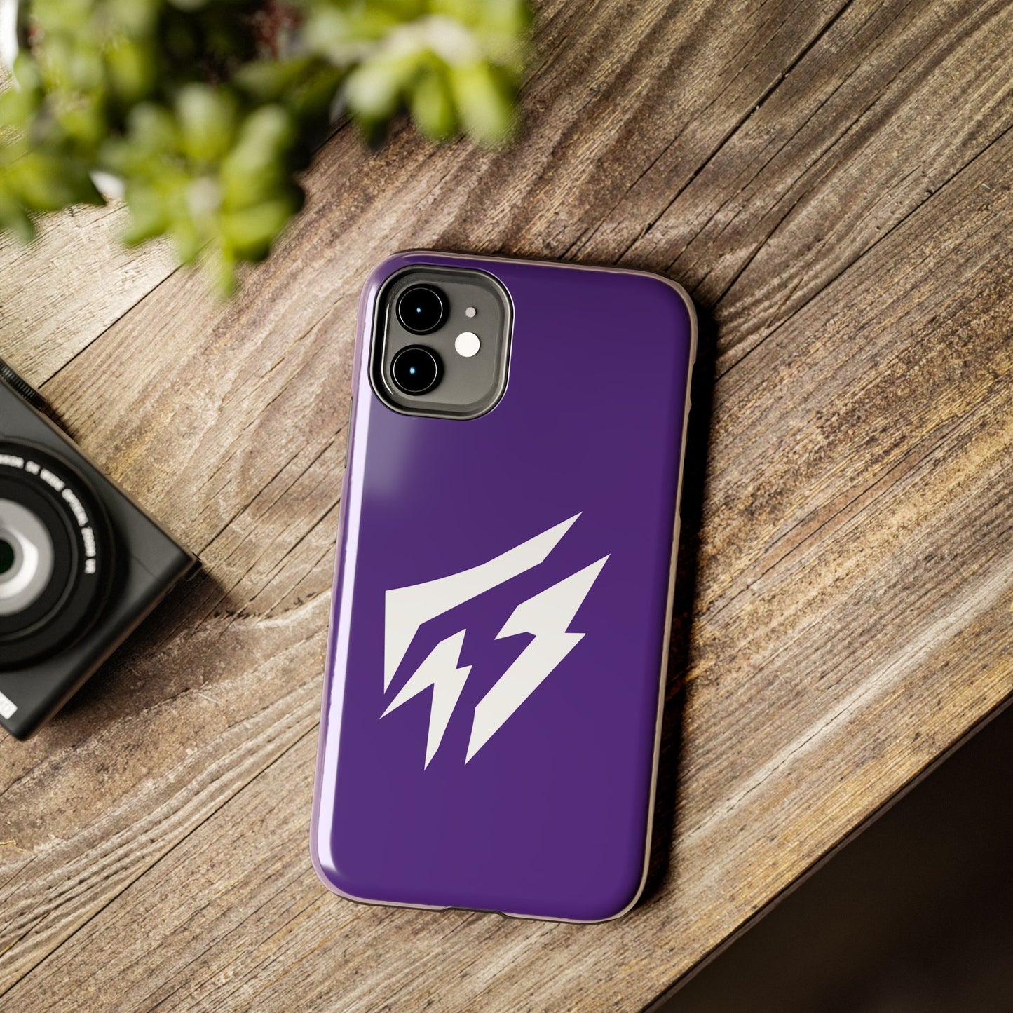 Flashlander Thunders Tough Phone Cases for all Iphone and Samsung Galaxy Purple