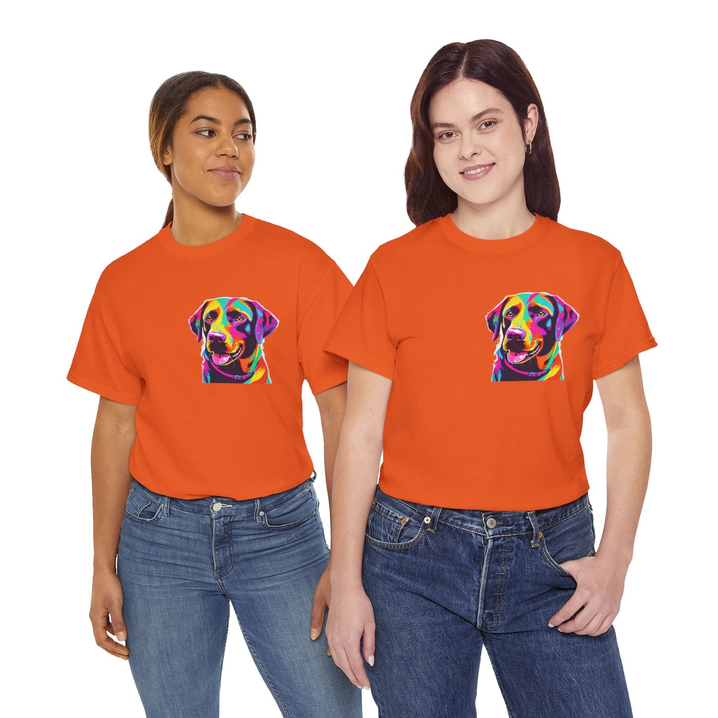 Pop Art Lab Dog in the Heart Flashlander Gym Shirt