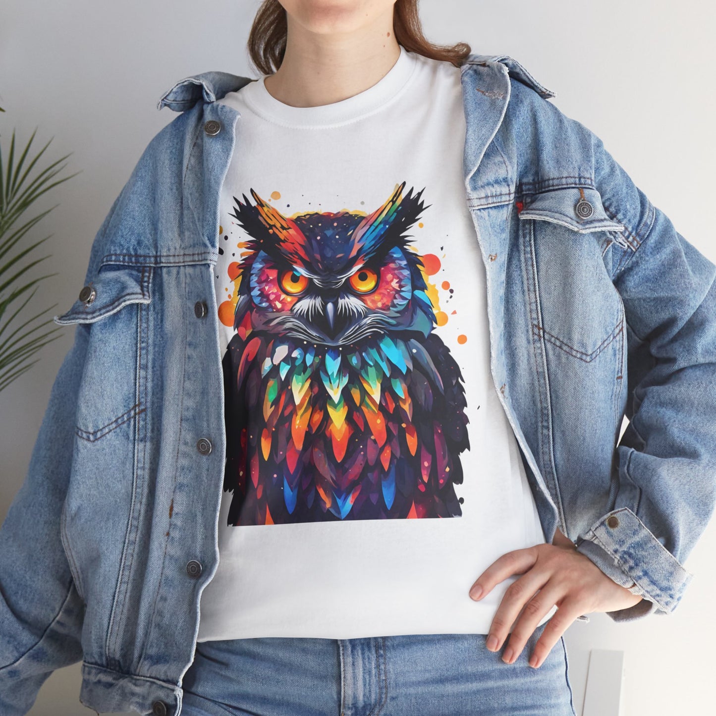 T-shirt de sport Flashlander à plumes de hibou Symphony