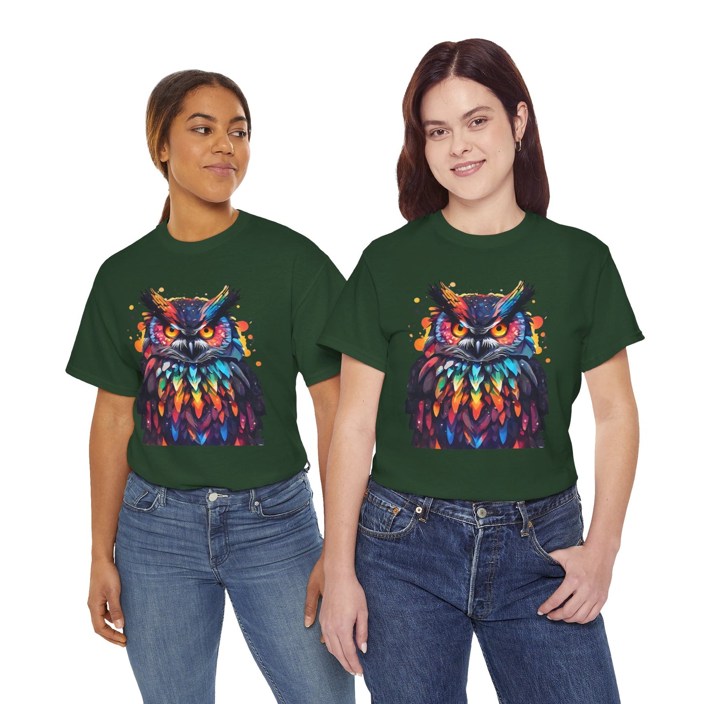 Owl Feathered Symphony Flashlander Gym Shirt